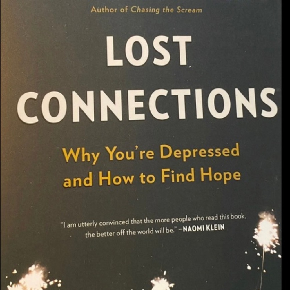 New - Book paperback new Lost Connections coping with depression
